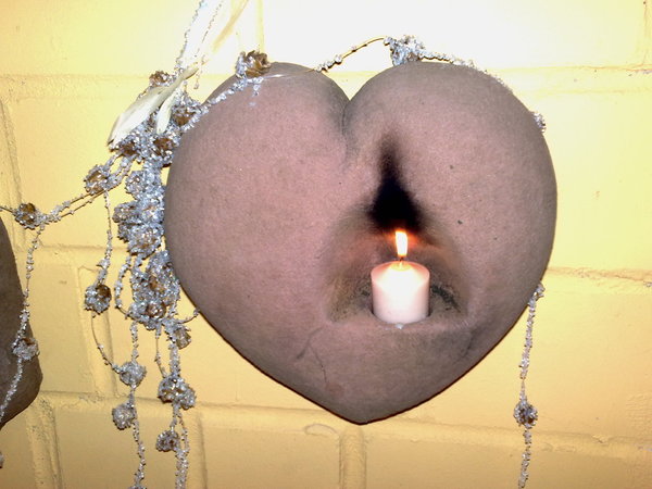 F 19 Herz Teelicht Kerzenhalter
